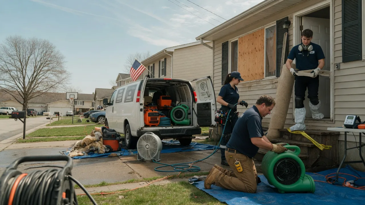 Water Damage Restoration in Springville, IA near me